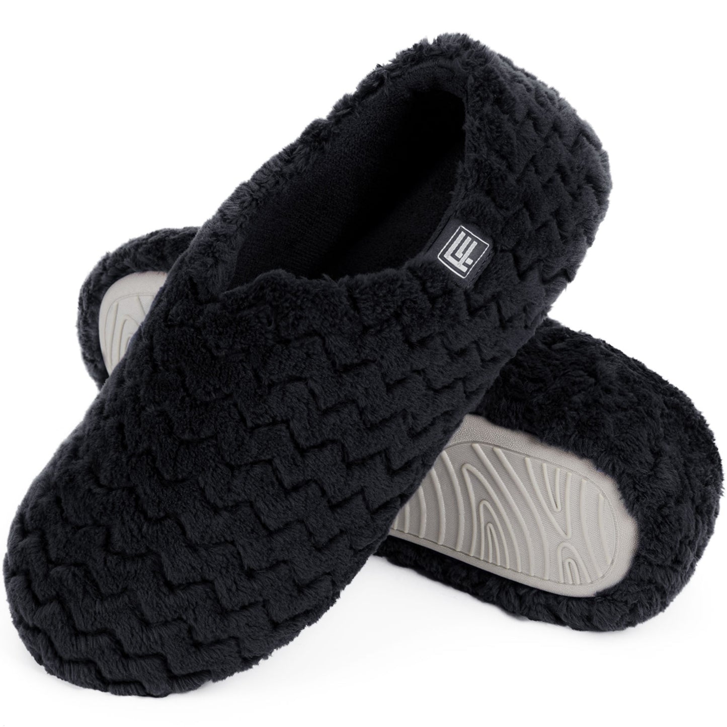 FamilyFairy Women's Memory Foam Slippers Lightweight Cozy Closed Back Slippers