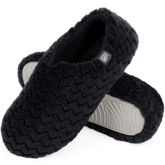 FamilyFairy Women's Memory Foam Slippers Lightweight Cozy Closed Back Slippers