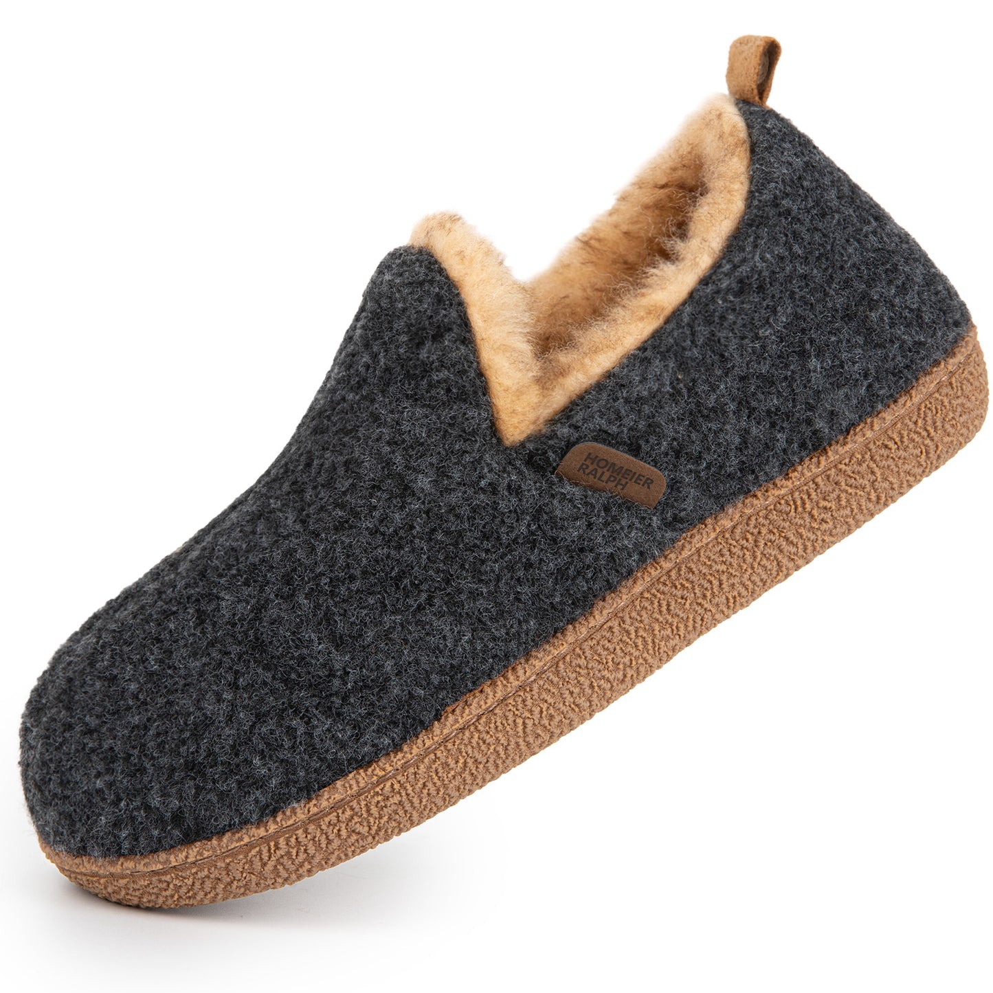 Homeier Ralph Women's Felt Bootie Slippers