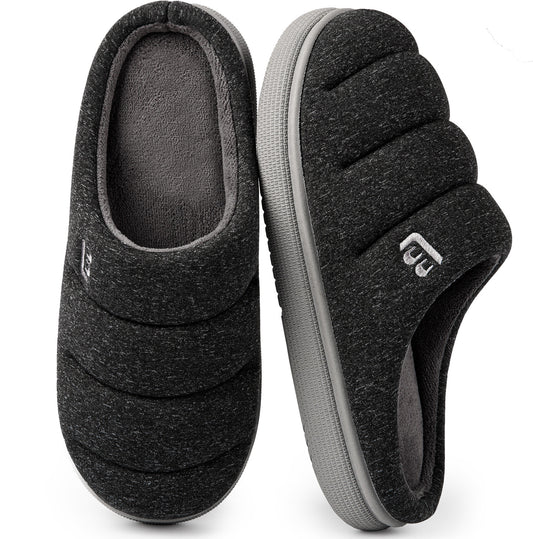 LongBay Women's House Slippers Ultra-Soft Memory Foam Bedroom Shoes Slip On Clogs