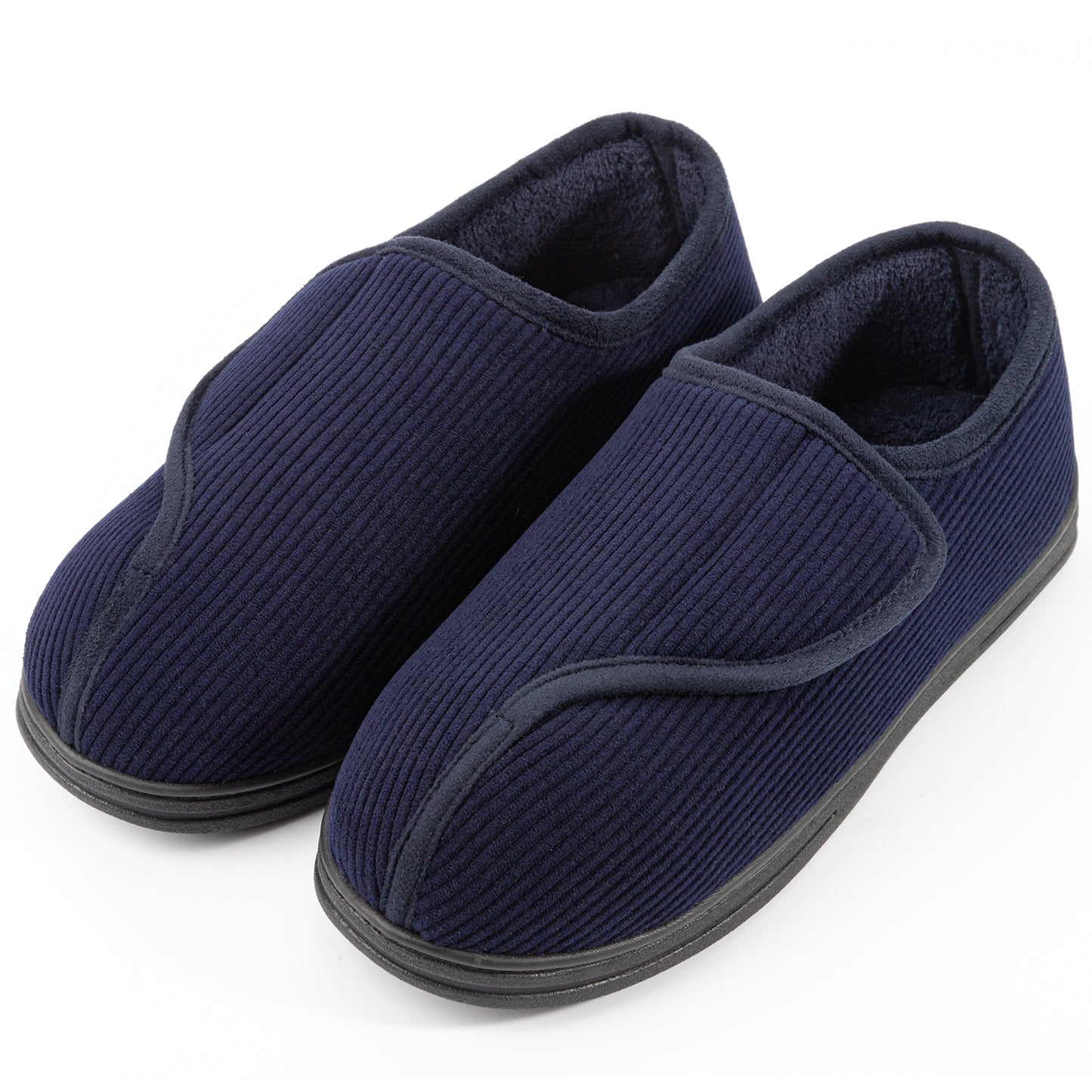 LongBay Men's Adjustable Diabetic Slippers