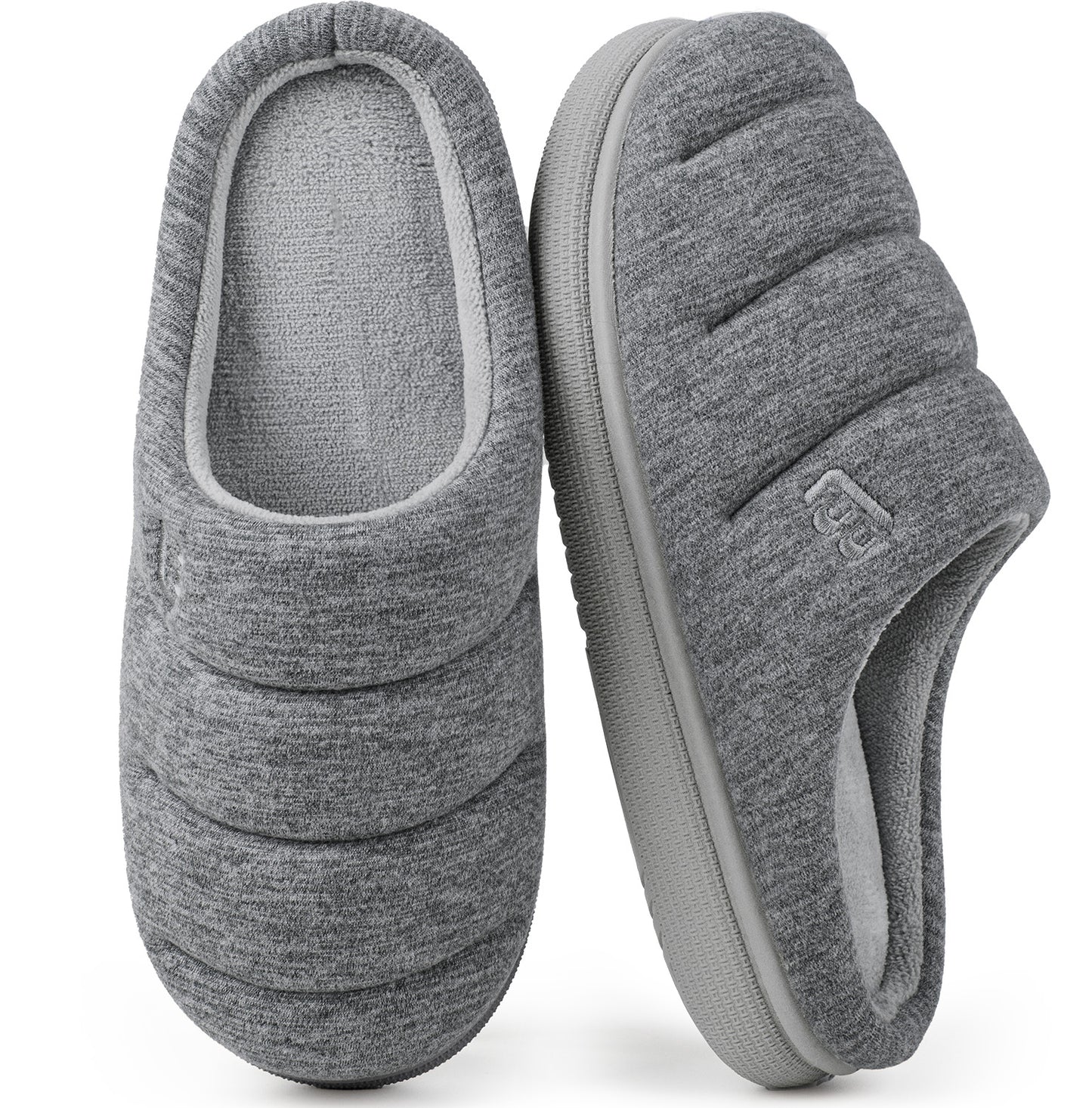 LongBay Women's House Slippers Ultra-Soft Memory Foam Bedroom Shoes Slip On Clogs