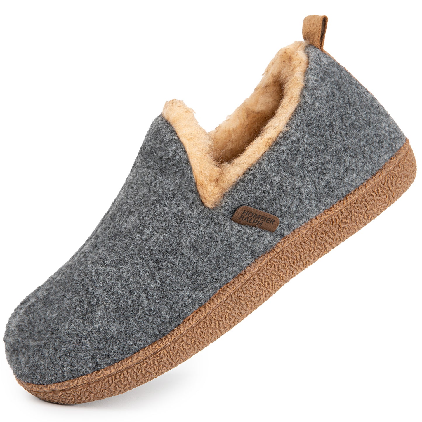 Homeier Ralph Women's Felt Bootie Slippers