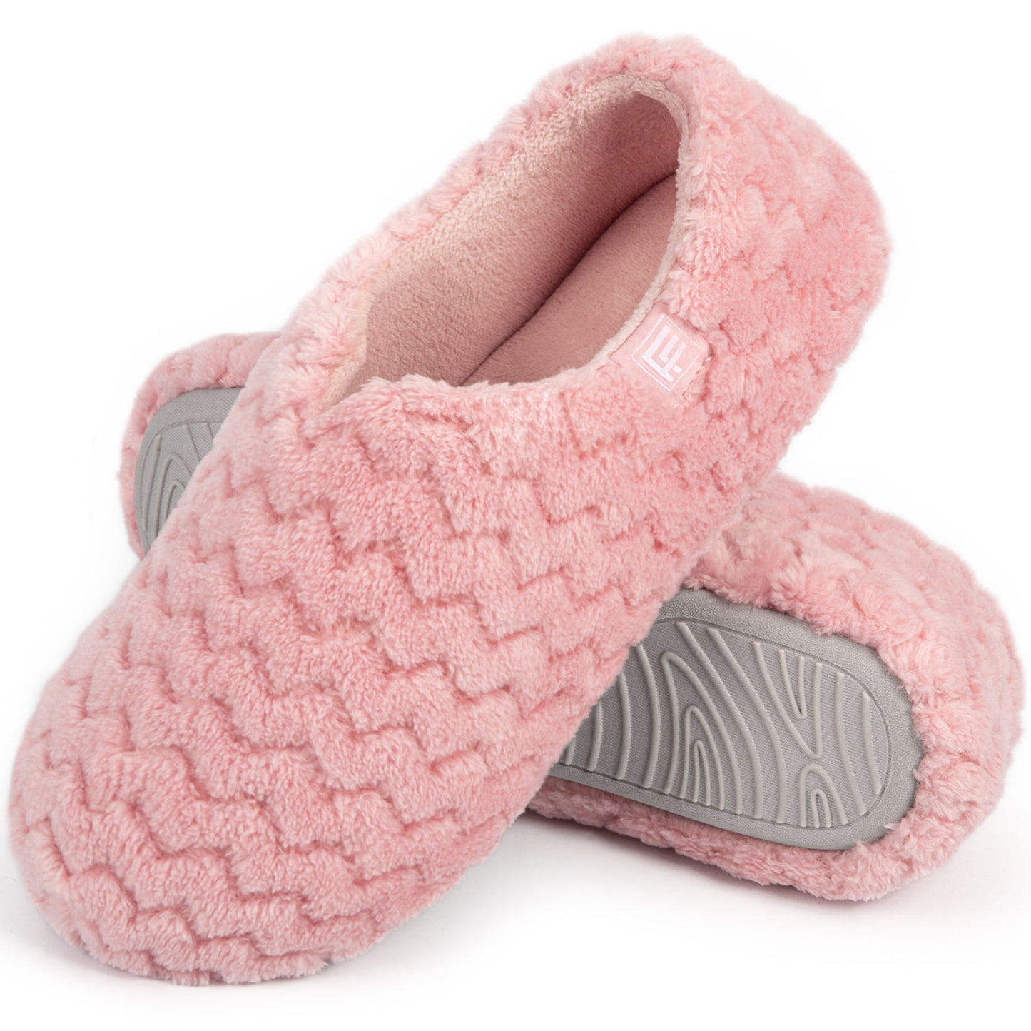 FamilyFairy Women's Memory Foam Slippers Lightweight Cozy Closed Back Slippers