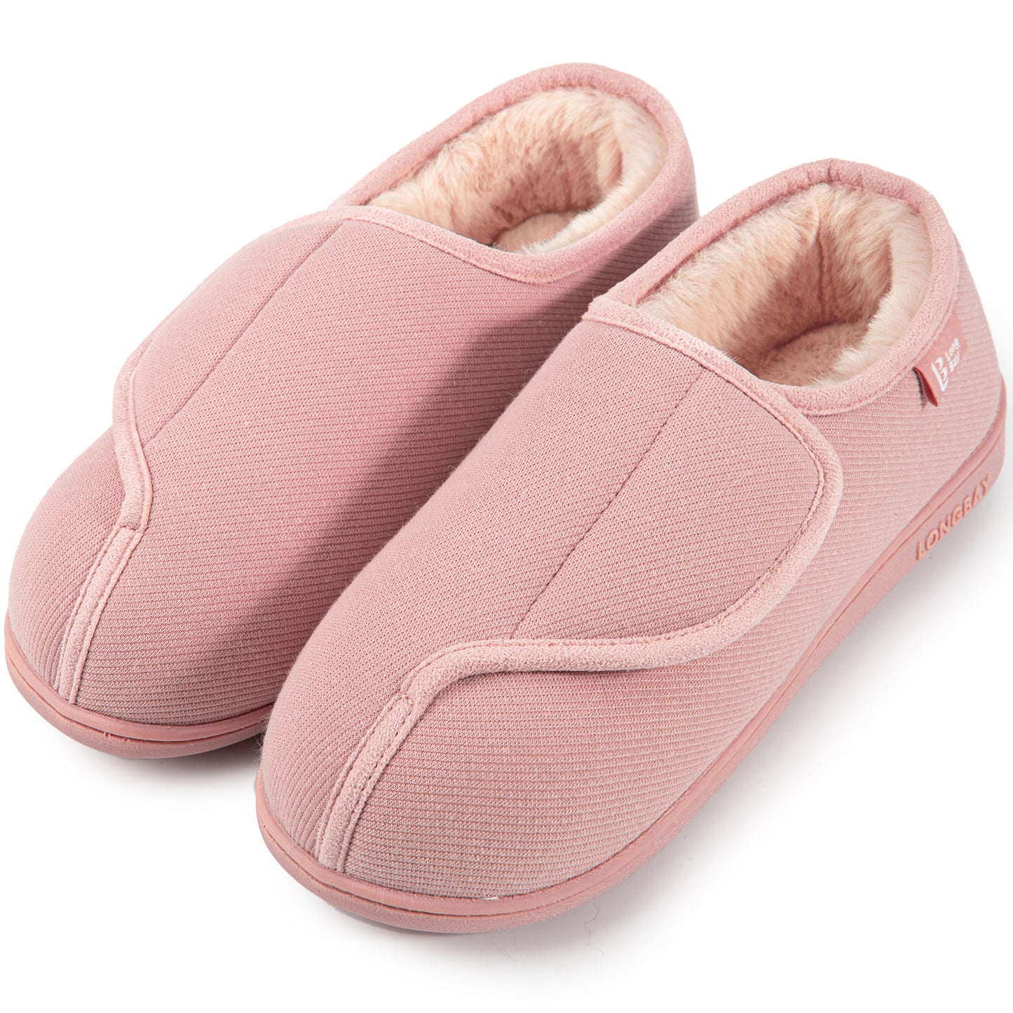 LongBay Women's Adjustable Diabetic House Shoes