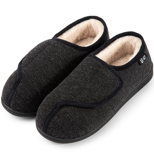 LongBay Women's Adjustable Diabetic House Shoes