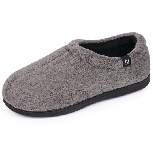 Men's  Coral Fleece Slippers- Grey